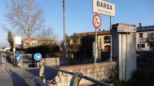 Via di Mezzo a Quarrata, una strada a rischio