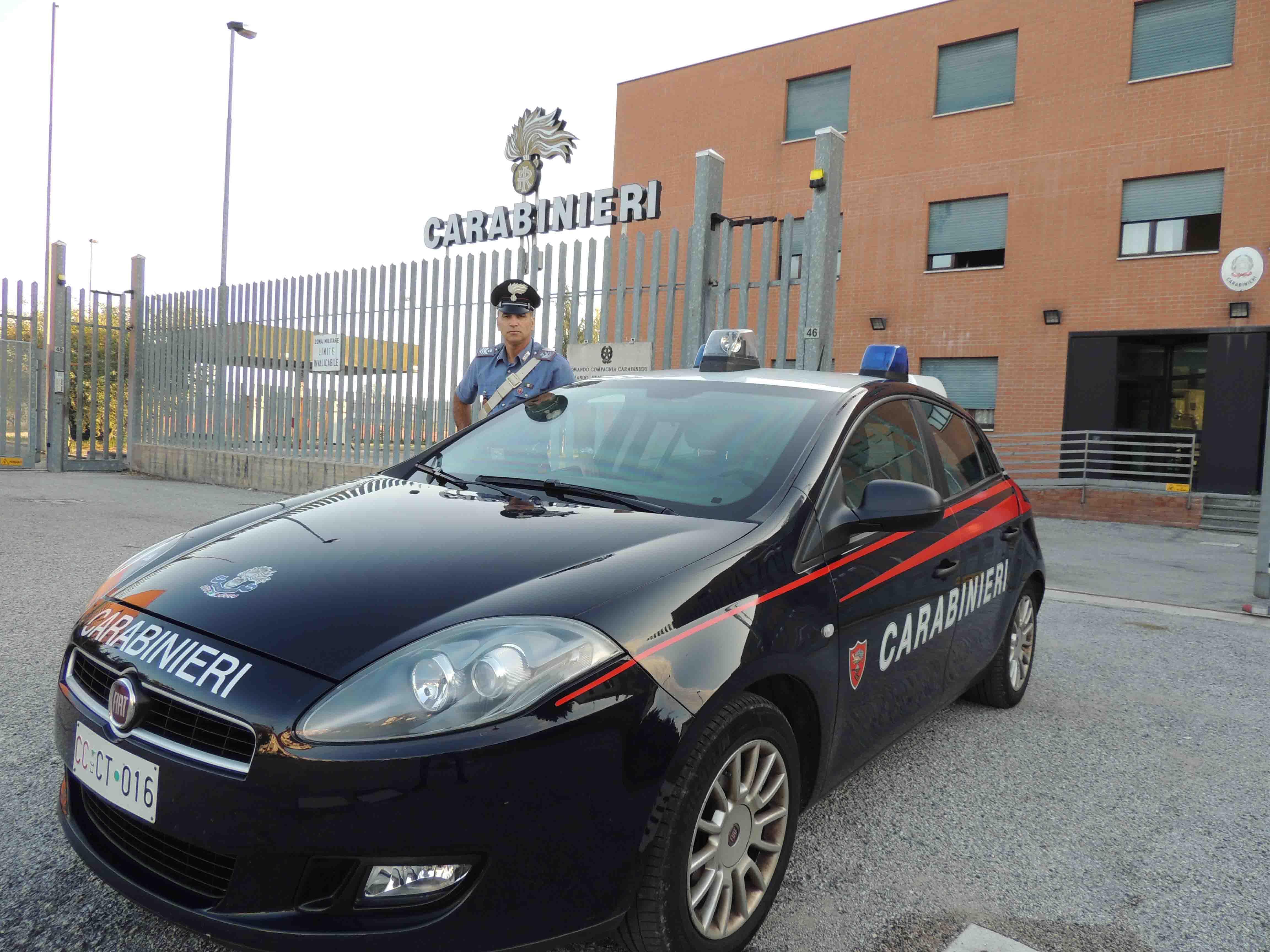 La caserma dei carabinieri