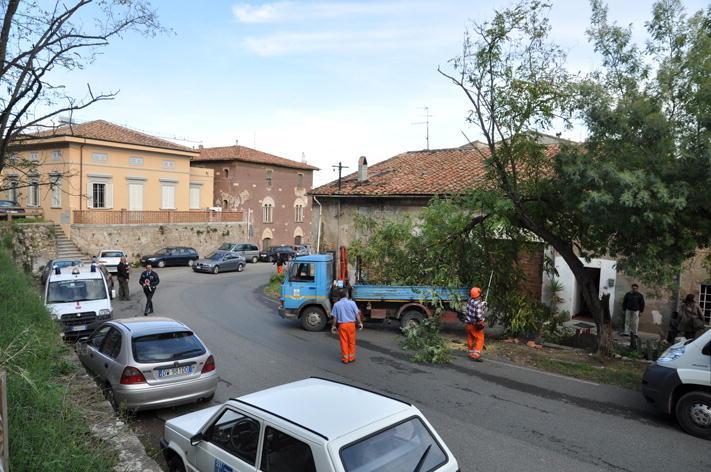 Uno scorcio di via Curtatone
