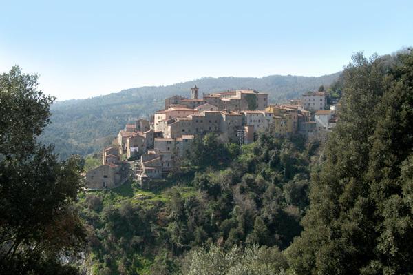 Una veduta di Sassetta