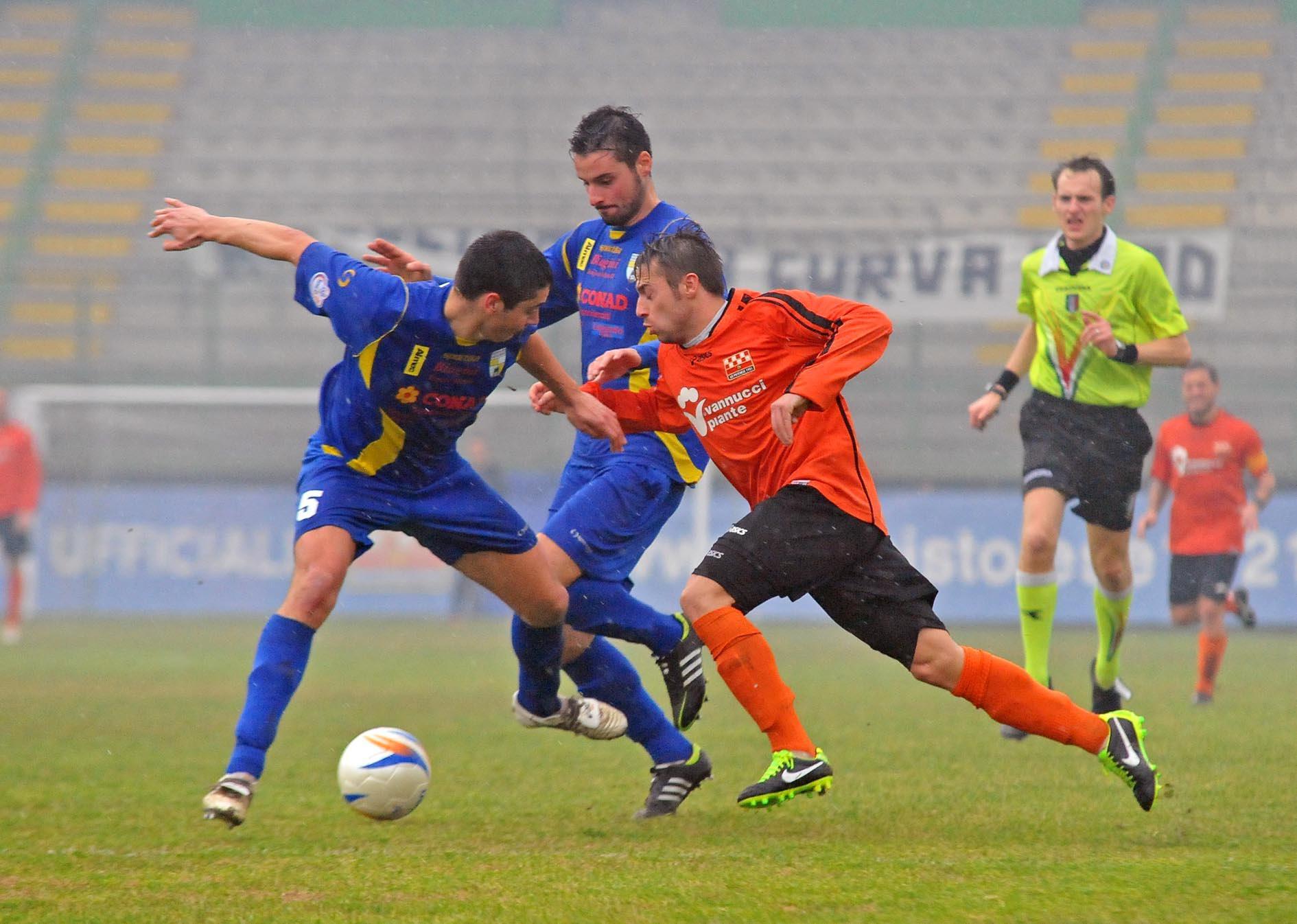 Il nuovo attaccante nerazzurro Roberto Floriano