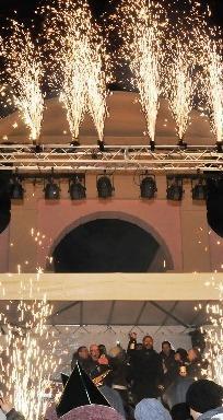 Il gelo non ferma i desideri A Estensi è grande festa 