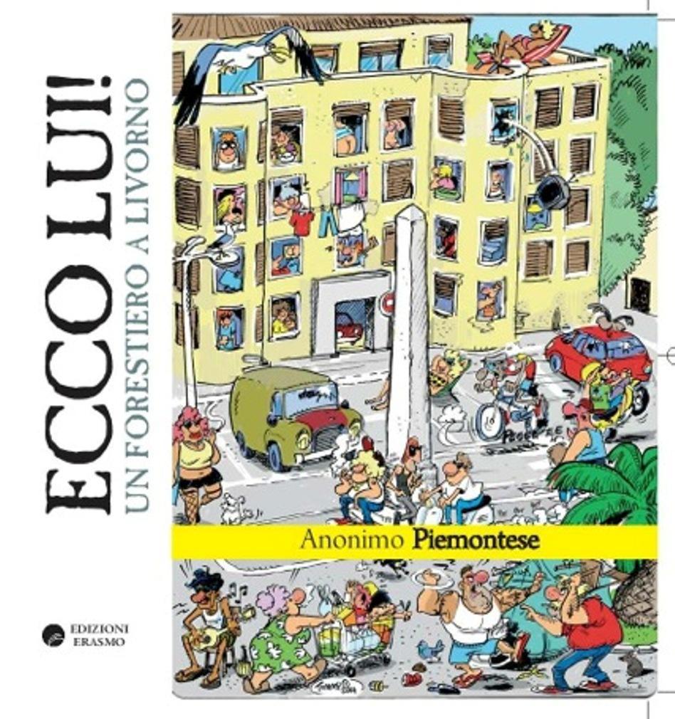 Ecco la copertina di "Ecco lui!": il disegno è di Tommaso Eppensteingher