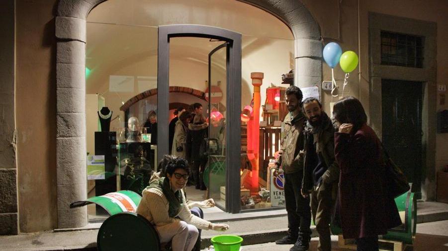 Un negozio che ha aderito a Pop up
