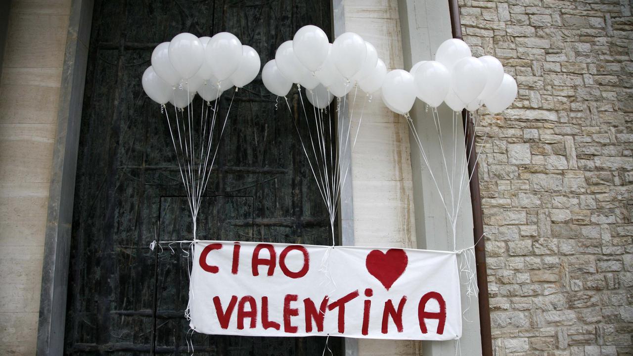 I funerali di Valentina Iovine