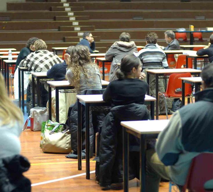 Solo un terzo dei candidati si presenta al concorso 