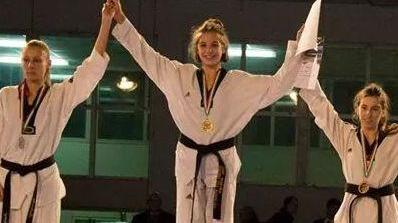 Ginevra Graf super a Pozzuoli È campionessa di Taewondo