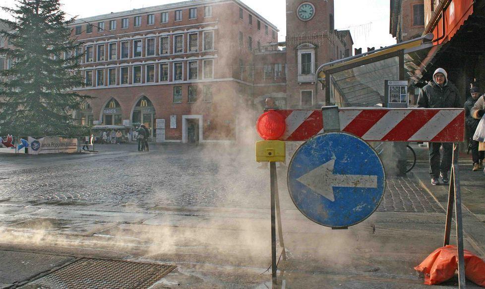 L’acqua calda lancia strani segnali di fumo 
