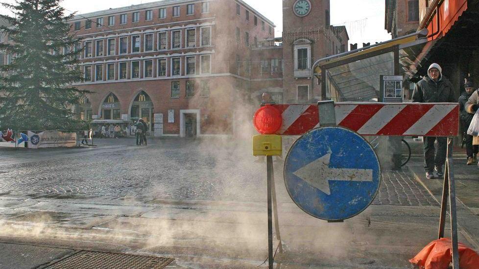 L’acqua calda lancia strani segnali di fumo