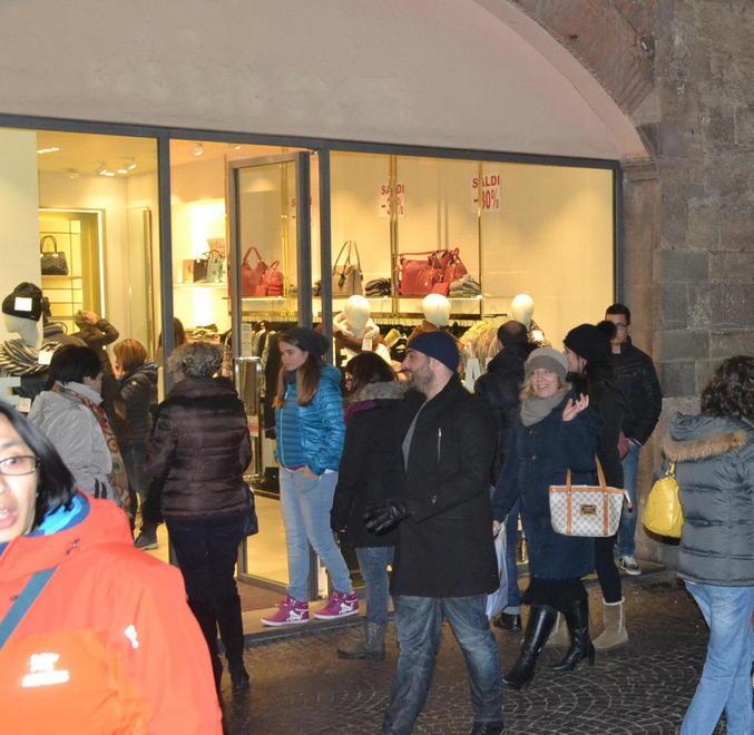 Saldi, partenza col botto nel primo giorno