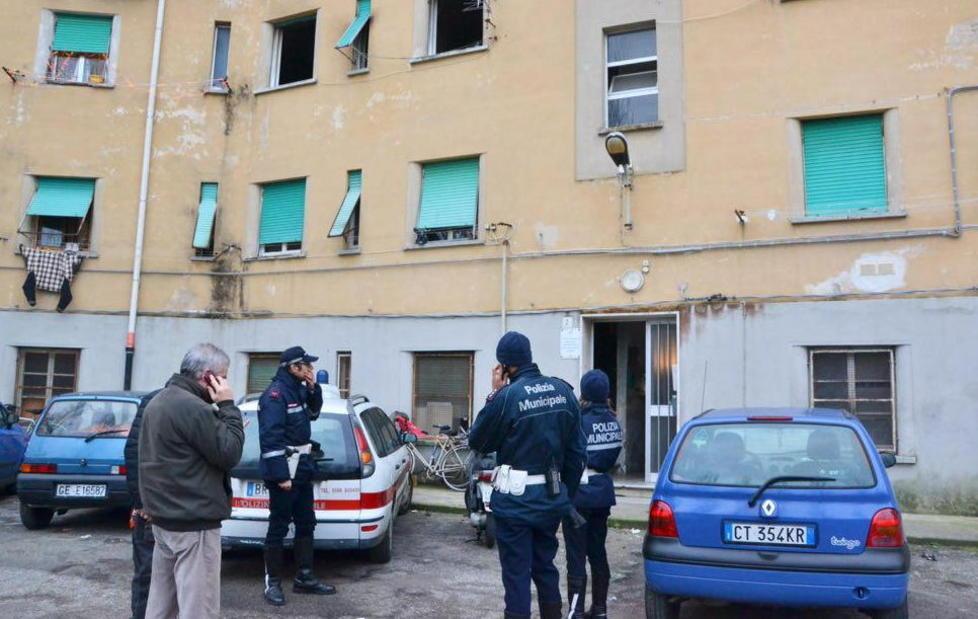 Rogo nell’alloggio occupato coppia salva per miracolo 
