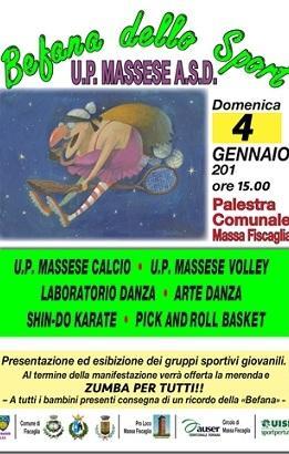A Massa la Befana pratica sport 