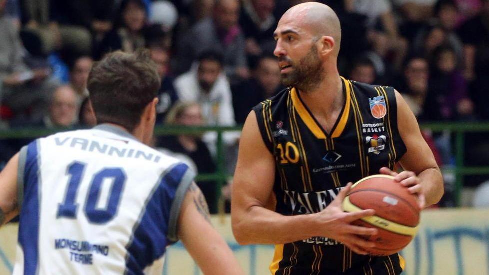 Roberto Marconato, capitano della Valentina's Bottegone (foto Nucci)