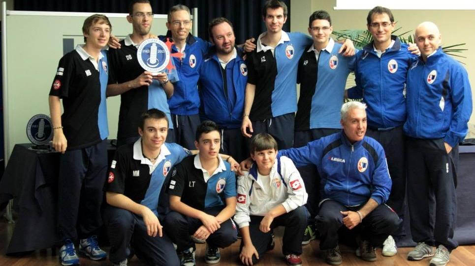 Subbuteo: la squadrra pisana del Black & Blue