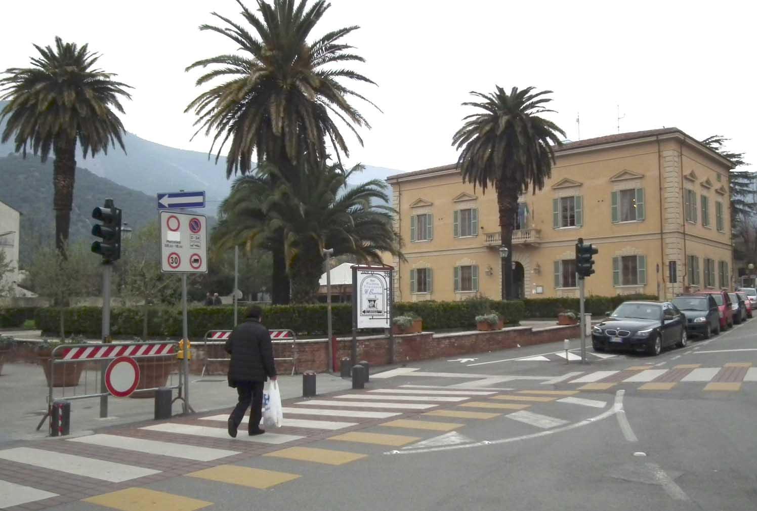 Il centro di Calci