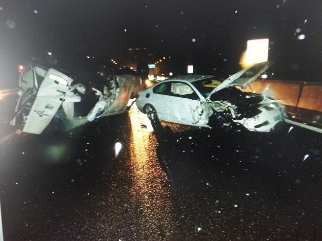Incidente in autostrada (foto archivio)