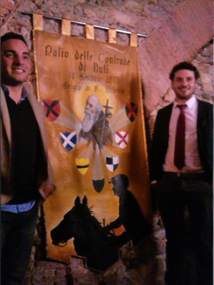 La presentazione del Cencio del Palio di Buti 2015