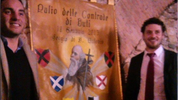 La presentazione del Cencio del Palio di Buti 2015