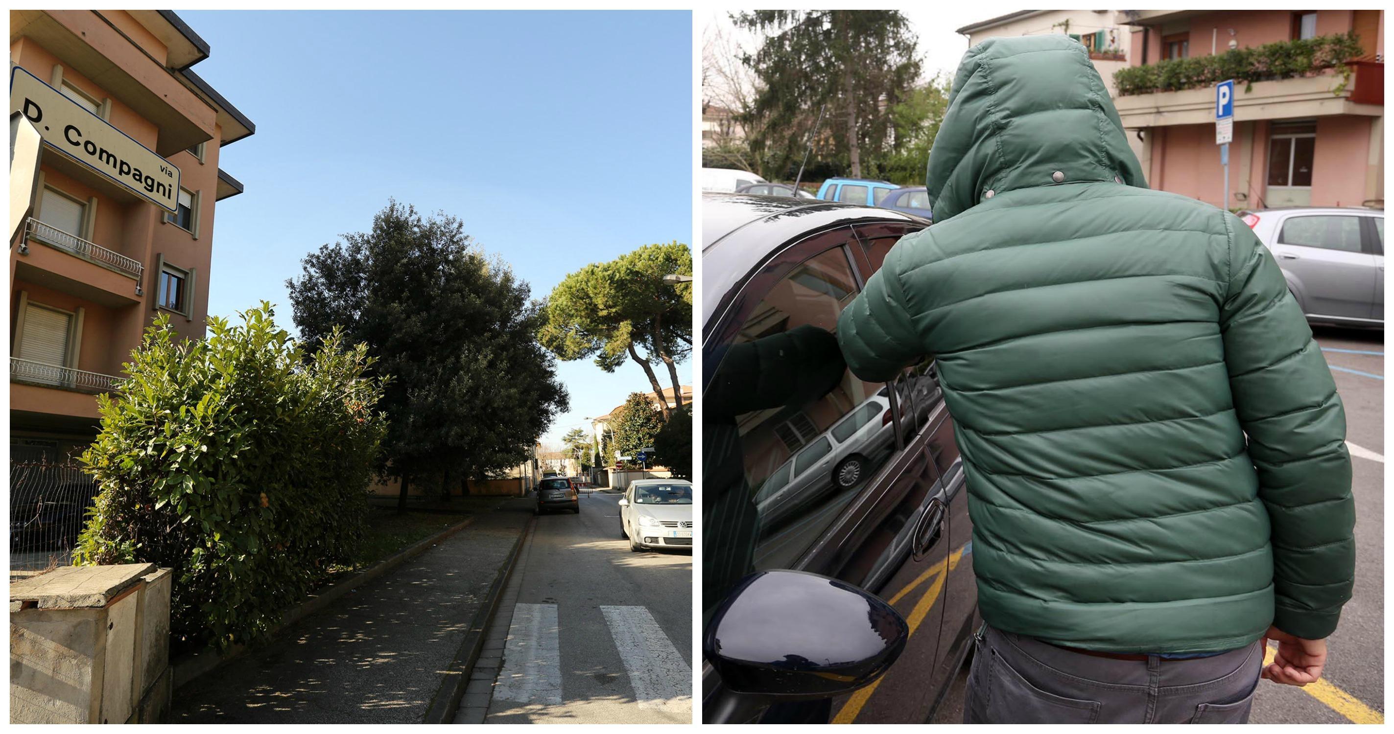 Via Dino Compagni a Empoli è particolarmente bersagliata dai ladri, nel mirino anche le auto