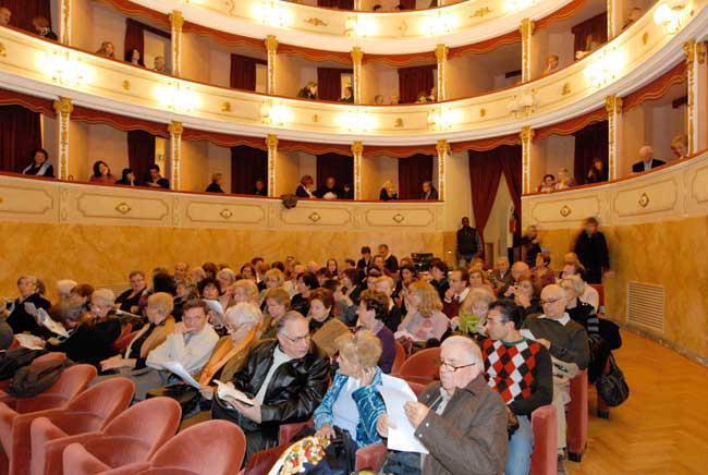 L'interno di un teatro storico (foto d'archivio)