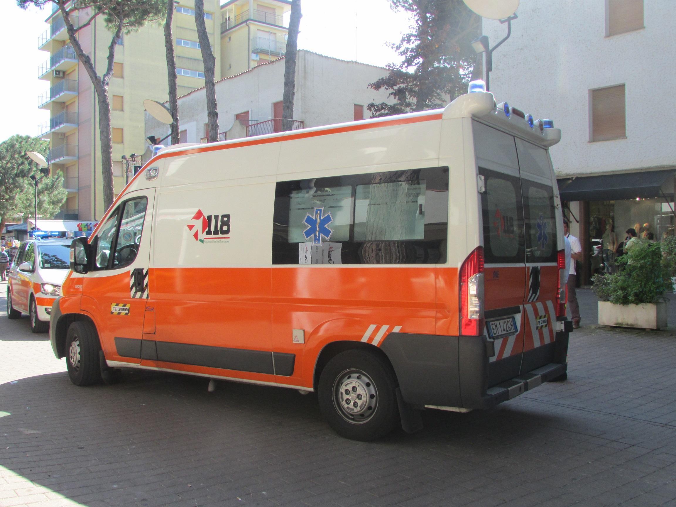 Ambulanza ai Lidi