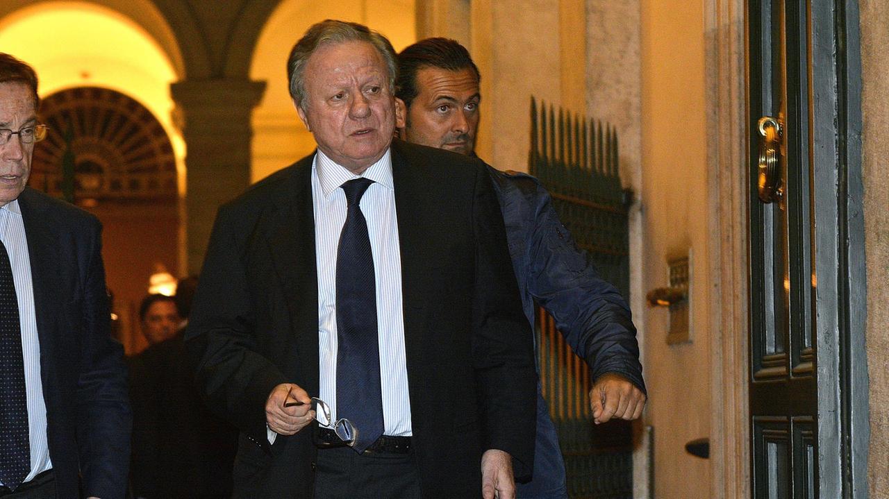 Il senatore Altero Matteoli