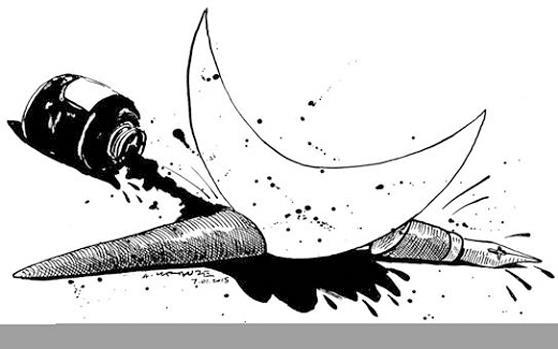 La vignetta di Andrzej Krauze per il Premio Satira 