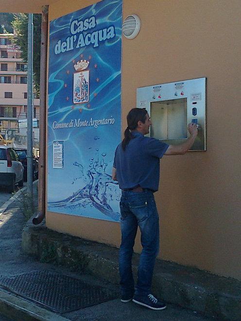 Casette dell’acqua ai blocchi di partenza 