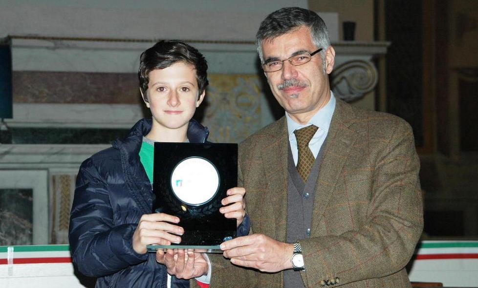 Lorenzo Medici premiato dal Coni