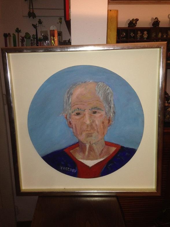 Autoritratto del pittore Franco Ferraro