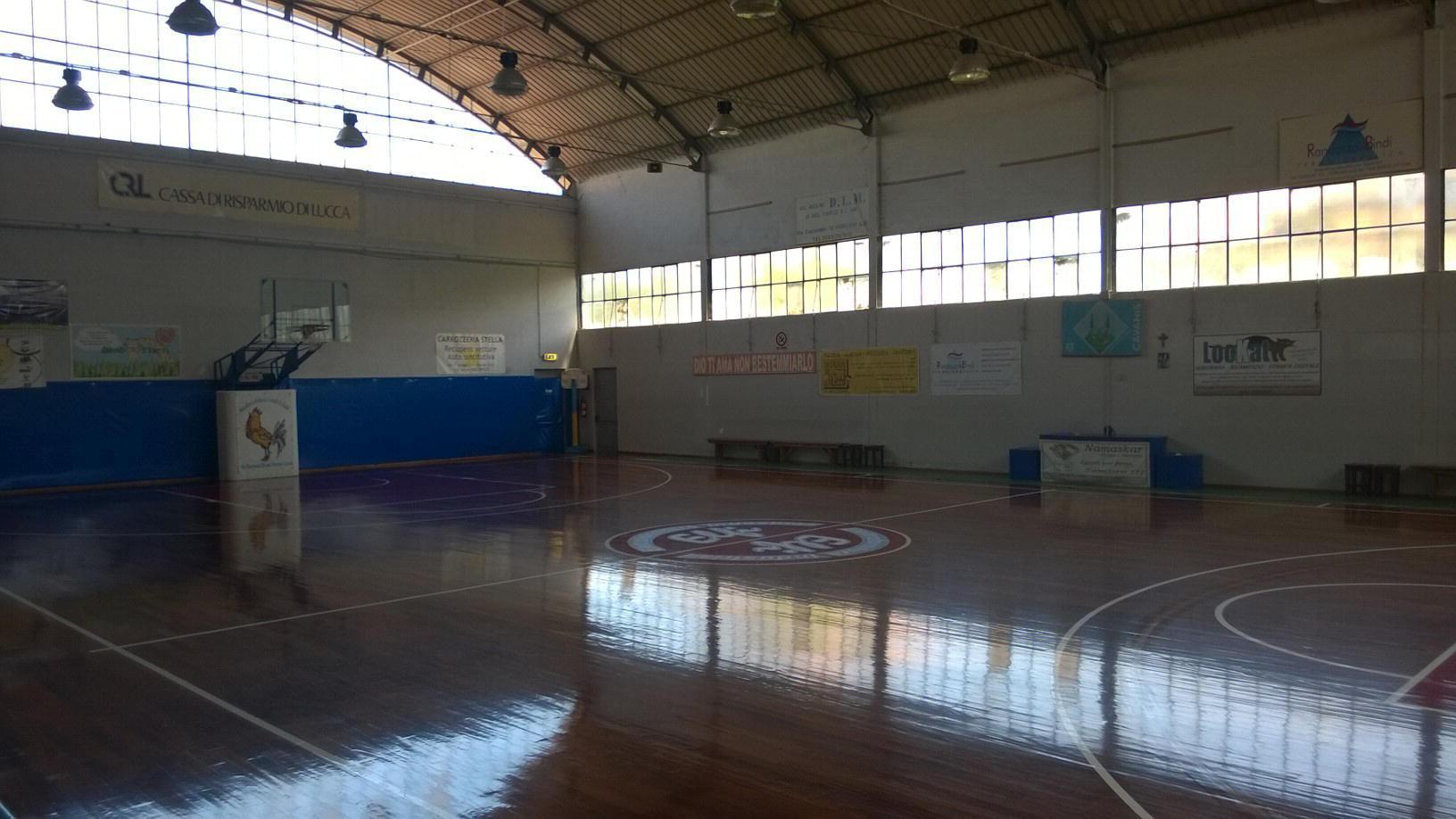 La palestra delle suore Cavanis a Porcari