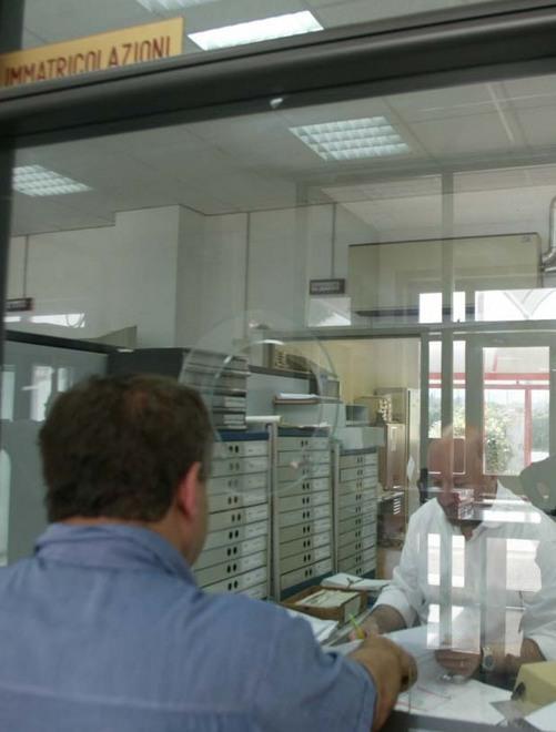 Un ufficio della Motorizzazione civile