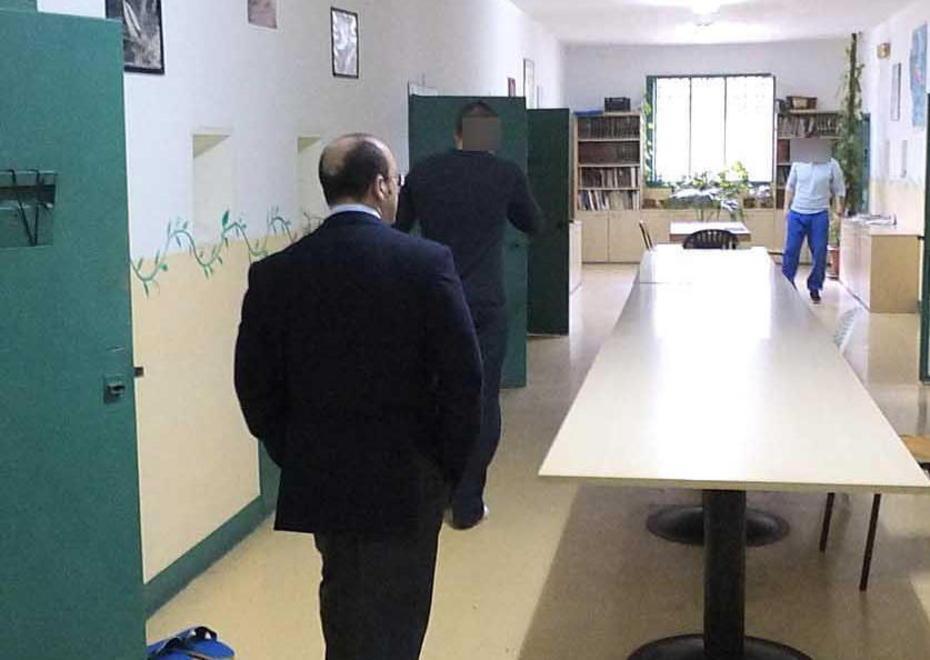 In carcere meno di 200 detenuti 