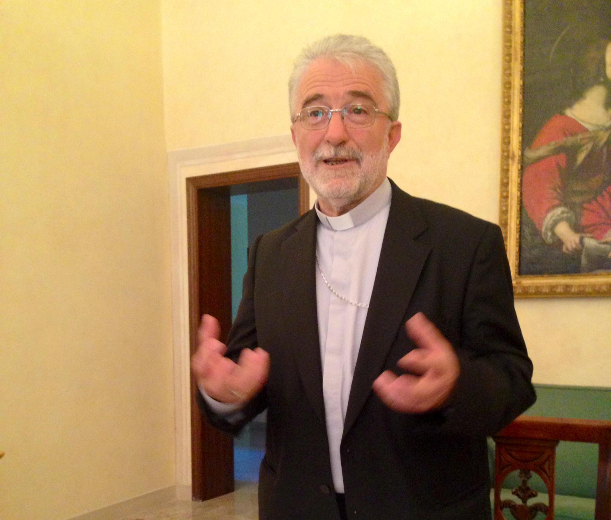 Il vescovo di Grosseto, Rodolfo Cetoloni