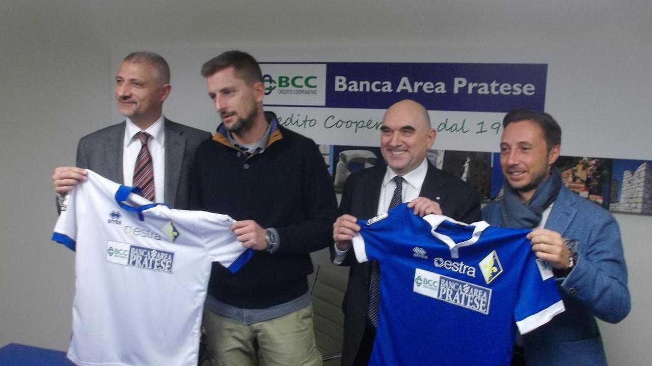 Le magliette del Prato avranno la sponsorizzazione della Bcc Prato