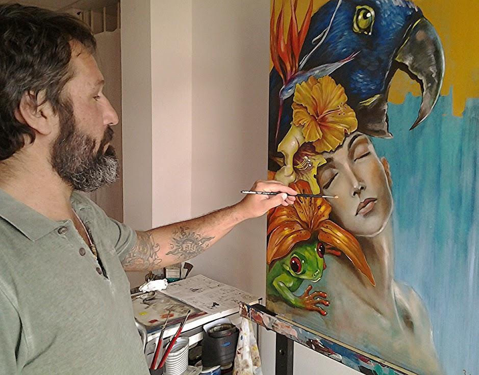 Il pittore Francesco Baglioni