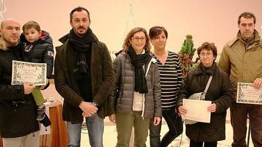Premiazione per i presepi più belli, tre i vincitori