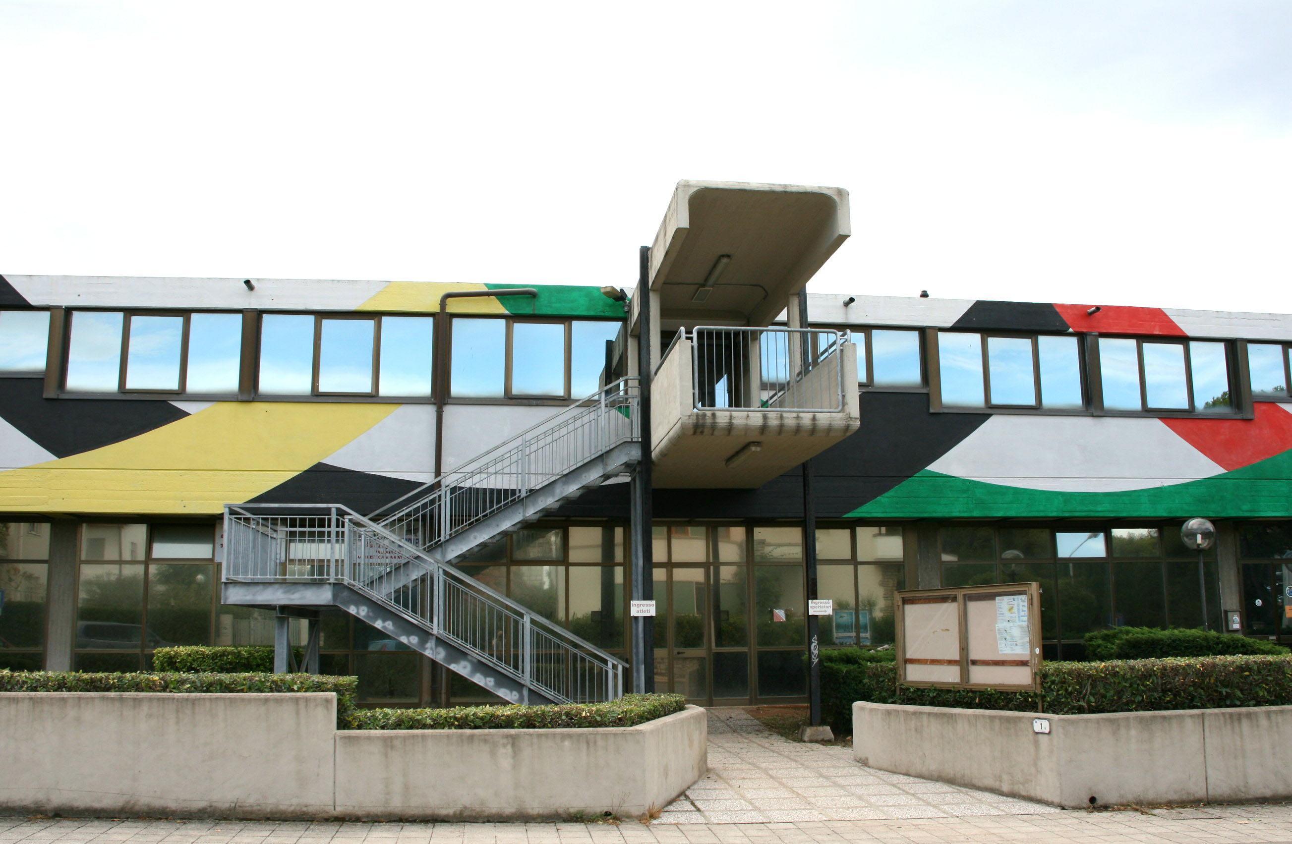 Il palasport di Rosignano
