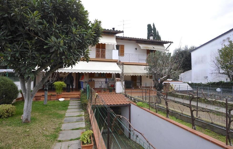 La villetta della famiglia Turbanti a Casalecci, svaligiata il 5 gennaio 2015 (foto Agenzia Bf)