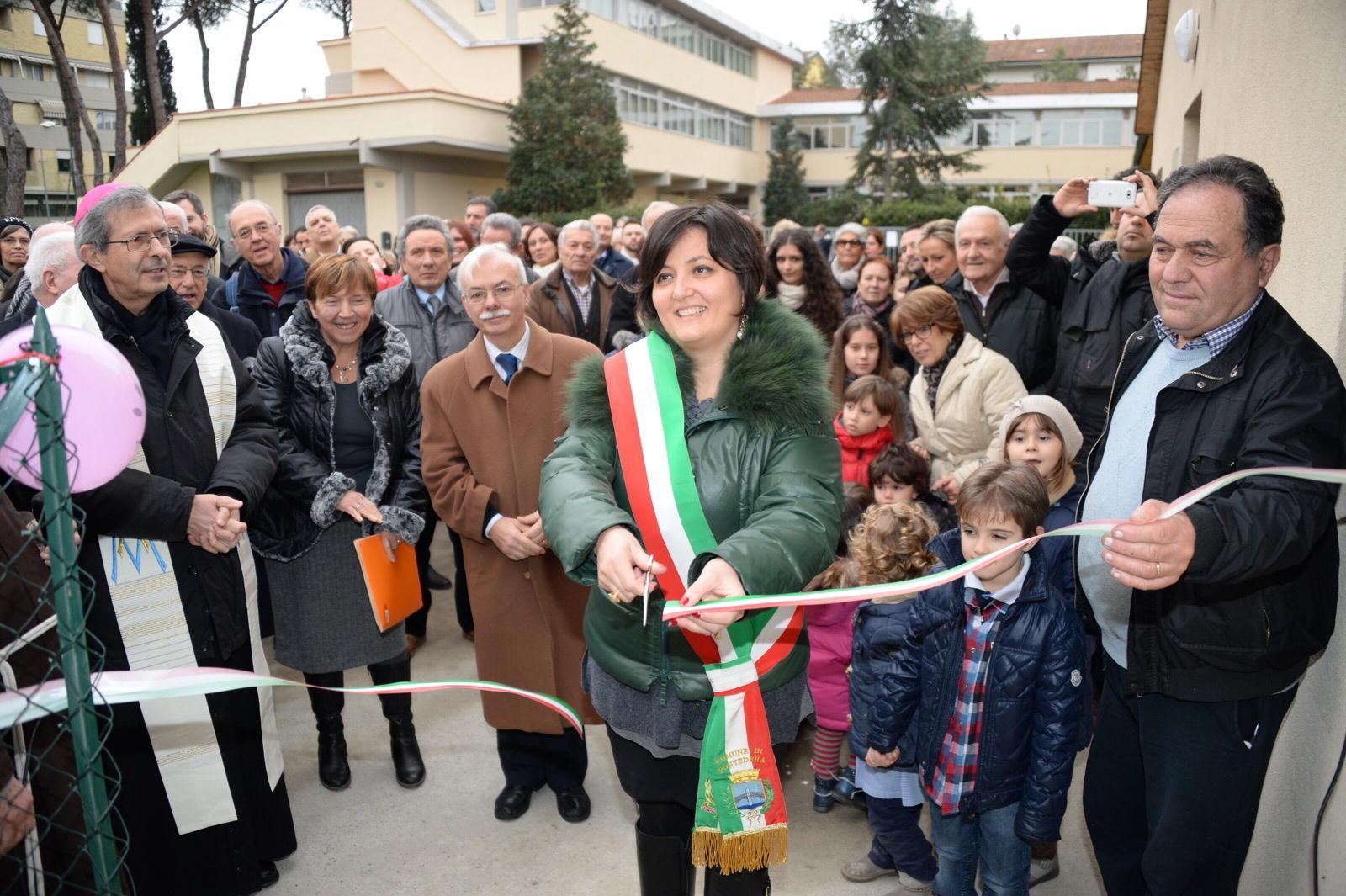 Festa per l'apertura del primo nido cattolico della città