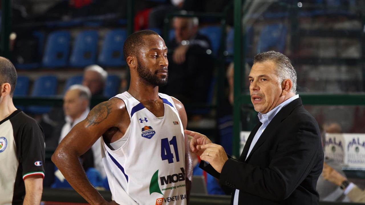 Coach Martelossi con Hasbrouck