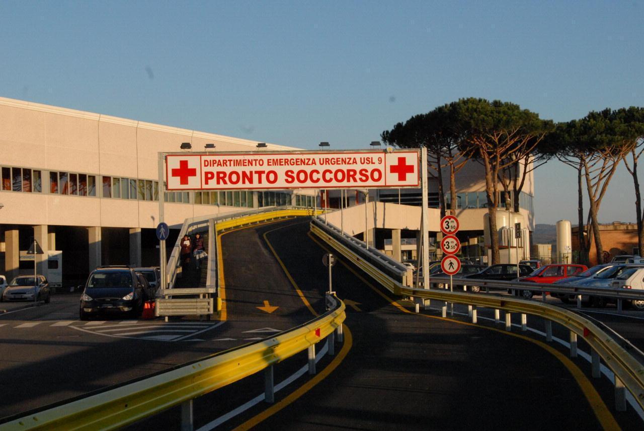 L'accesso al pronto soccorso del Misericordia (foto Bf)