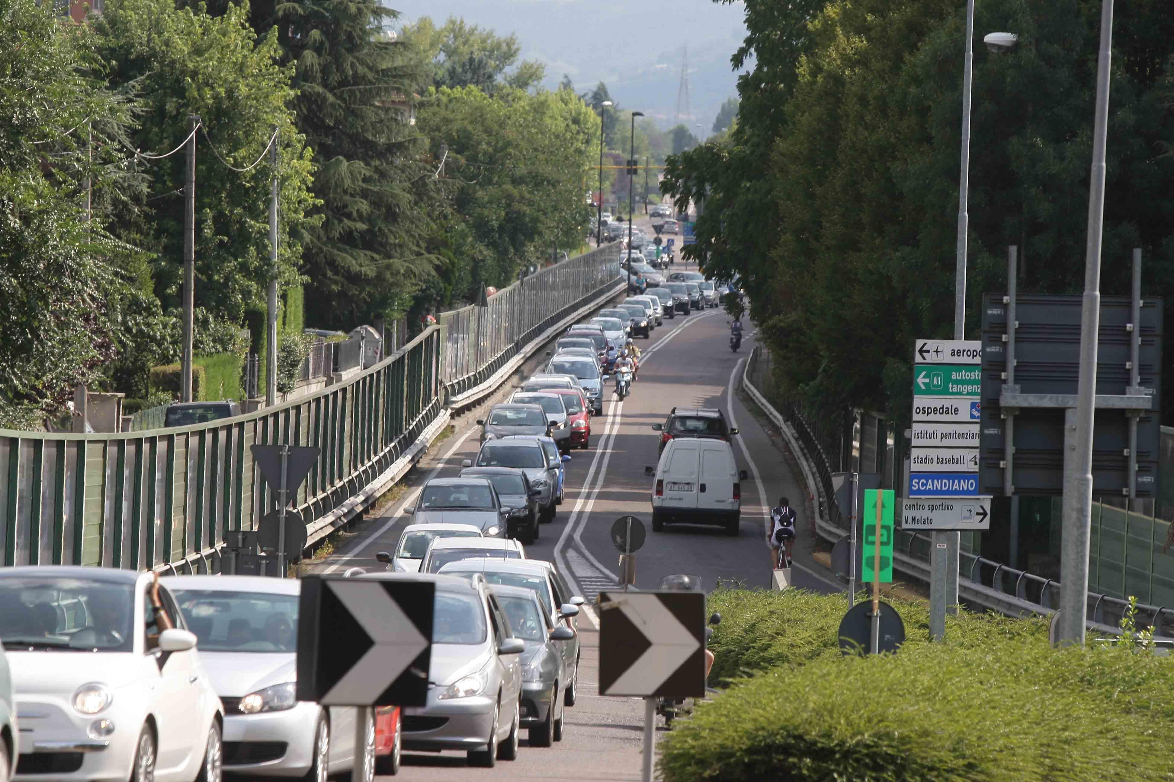 Traffico, la mappa delle strade più intasate di Reggio Emilia