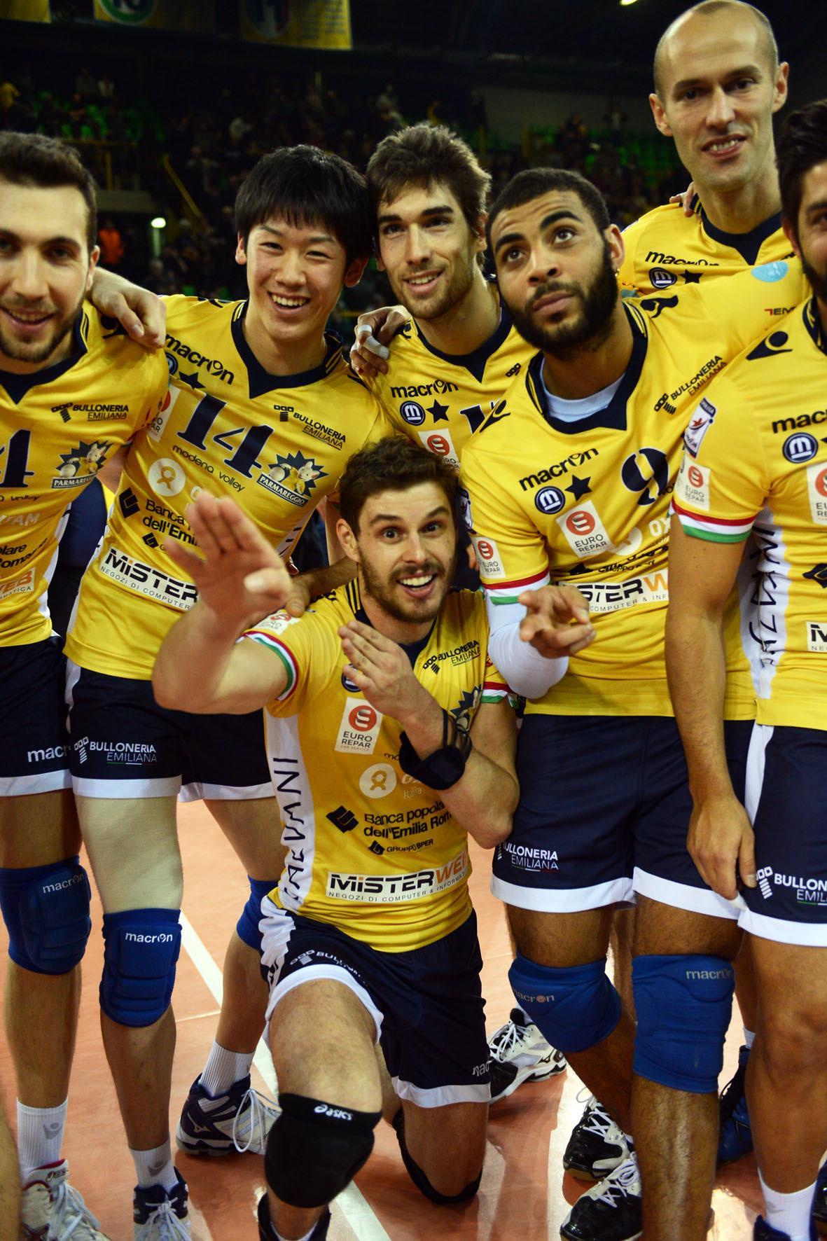 Esultanza Coppa Italia