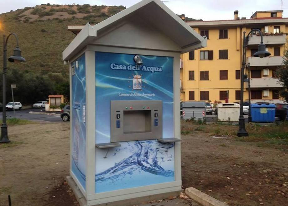 Al Pozzarello la casetta dell’acqua