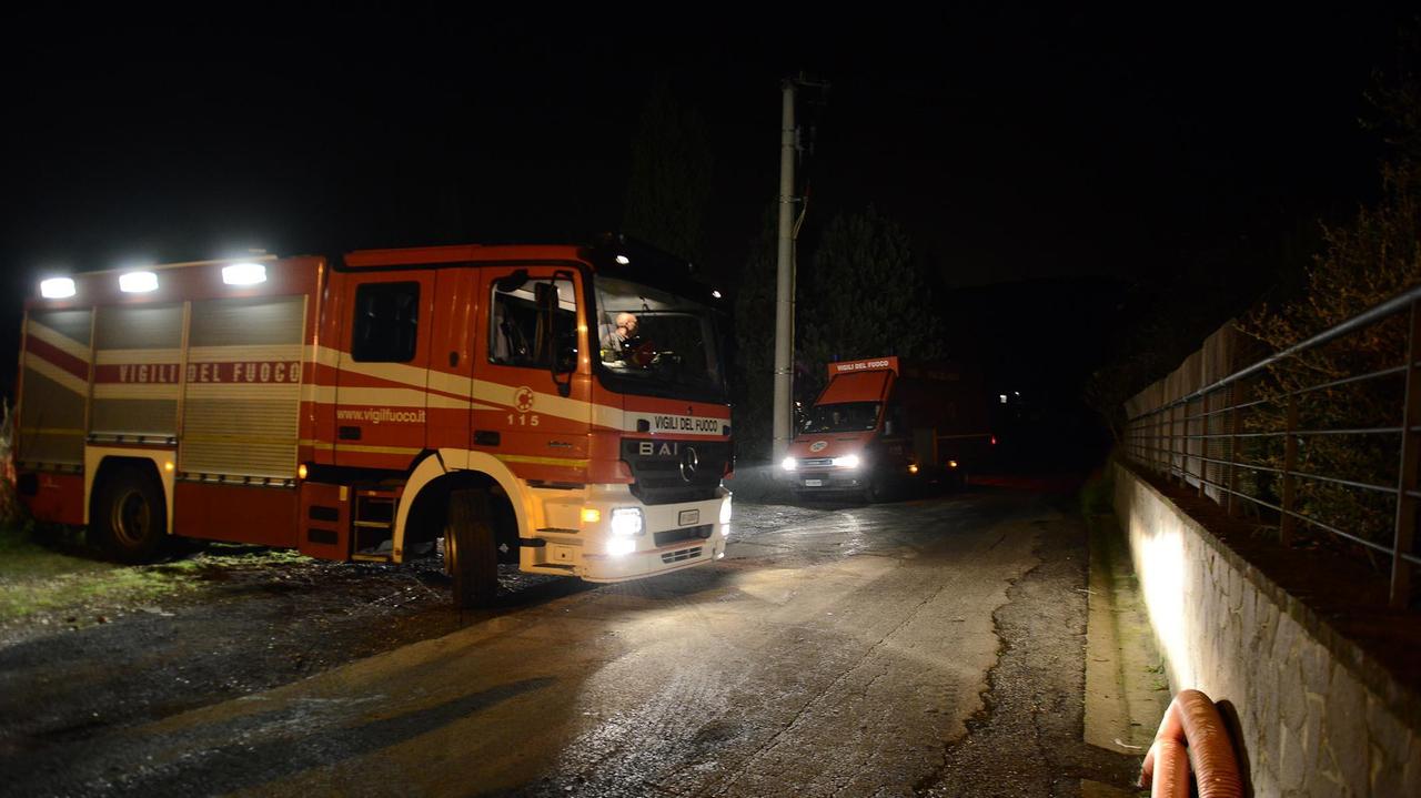 Un intervento dei vigili del fuoco (foto d'archivio)
