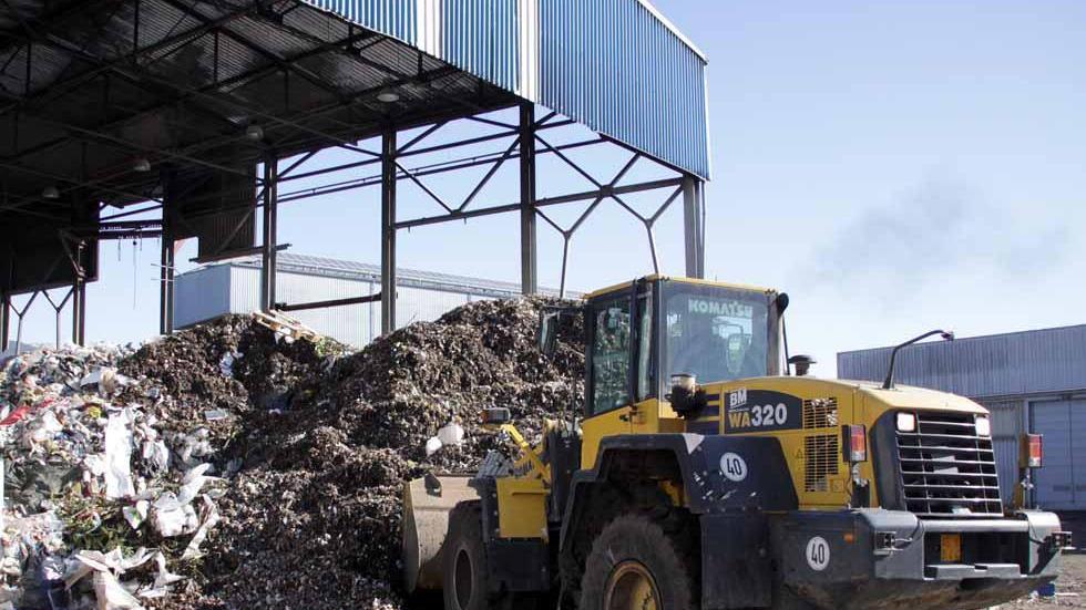 L'impianto di smaltimento rifiuti del Cermec