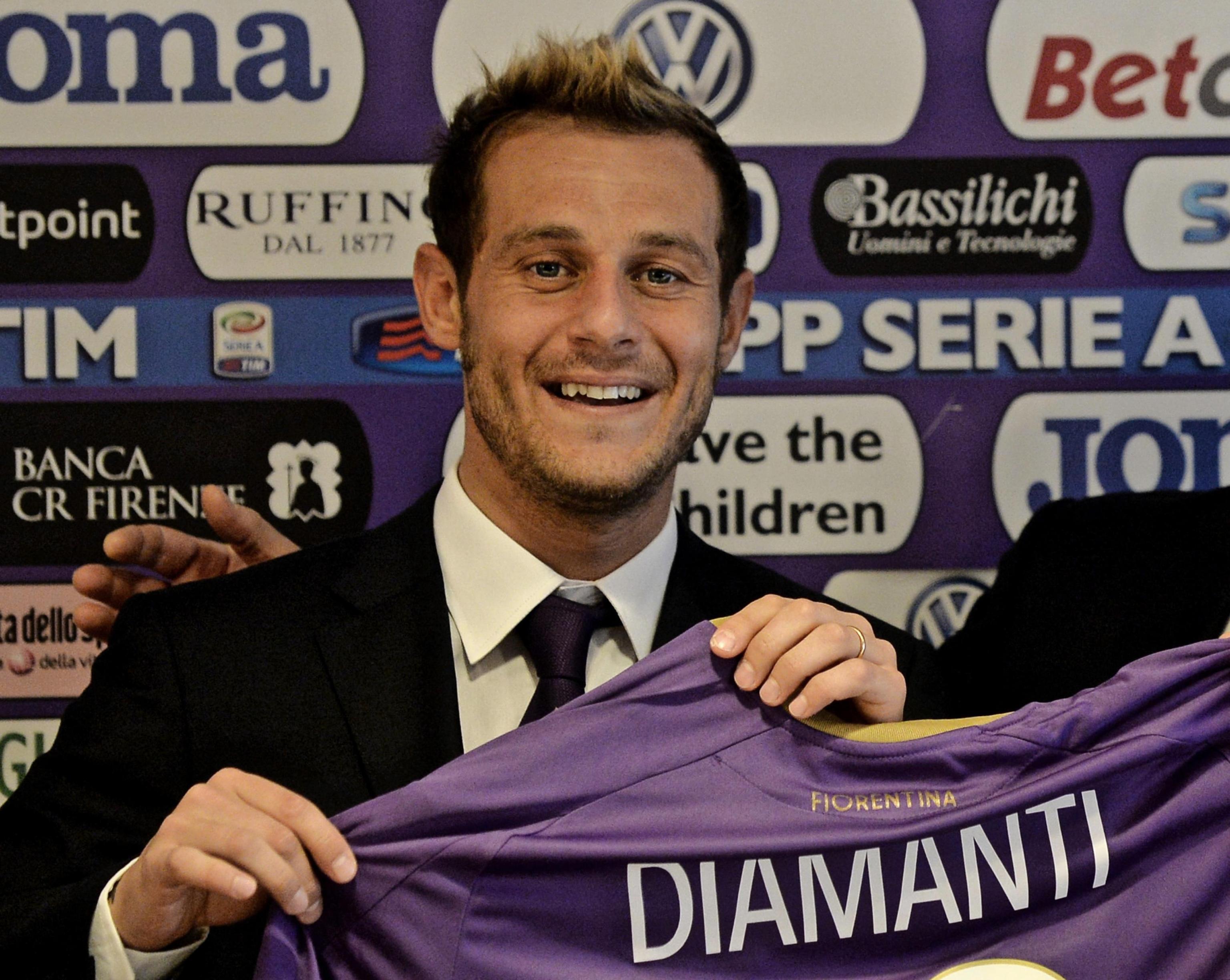 Diamanti alla Fiorentina: "Finalmente in una grande squadra"