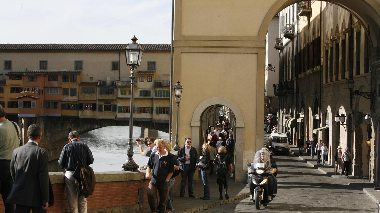 Una veduta del Ponte Vecchio