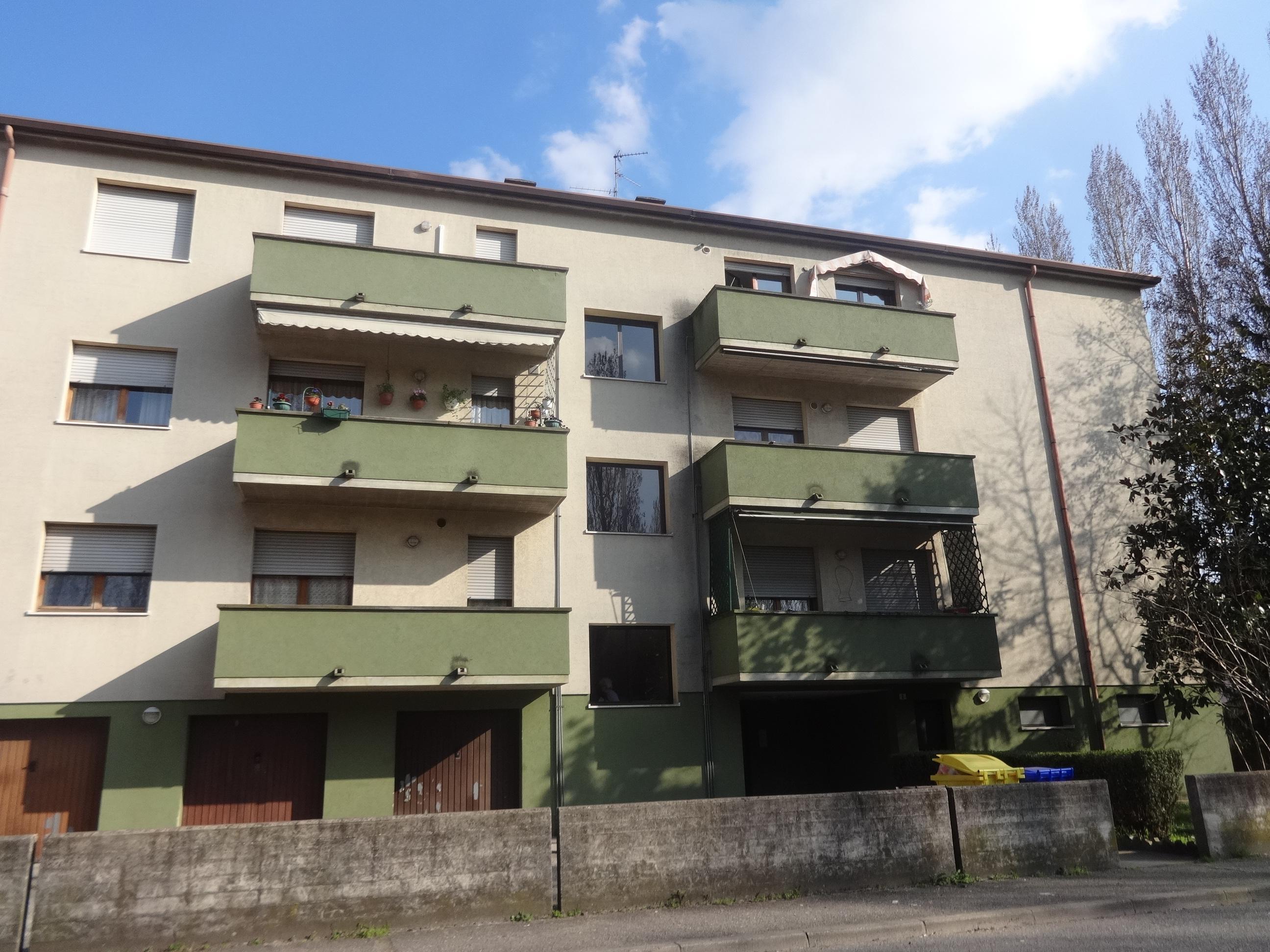 Un condominio dell'Acer in via Respighi a Cento